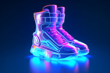 Cyberpunk Neo LED Shoes: Futuristic Design for the Tech-Savvy