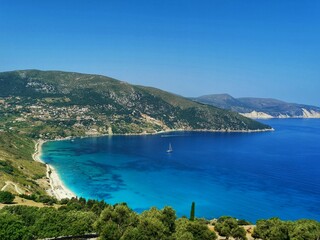 view of the sea from the sea