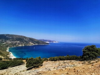 view of the sea from the sea