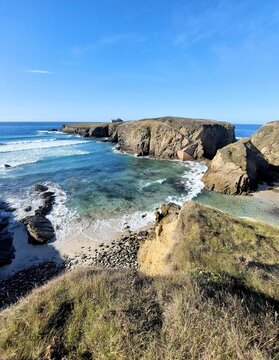 Playa de Cobas en Ferrol, Galicia