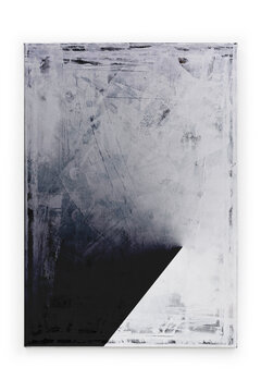 photo of my abstract painting on canvas