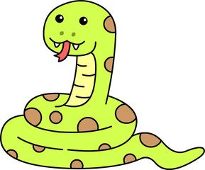 snake cartoon
