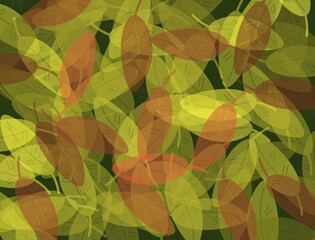 Background leaf abstract