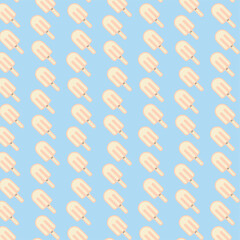 motif joli et harmonieux de glace dessinée à la main pour les impressions, les affiches, le papier d'emballage, les arrière-plans, le fond d'écran