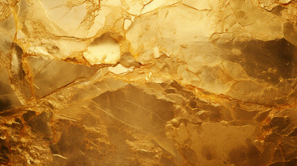 Shiny Gold Rough Textured Background