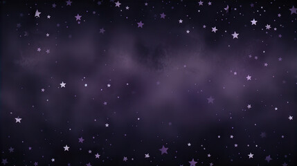 Obraz premium Illustrated Chalk Stars Halloween Grunge Slate Chalkboard Style Purple Background