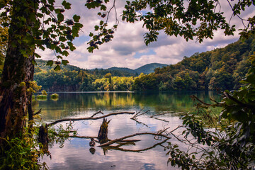 Colorful Reflections on the Lakes of Plitvice - Croatia