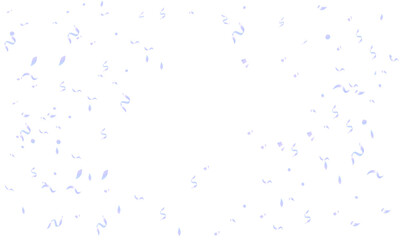 Vector blue confetti background