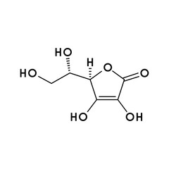 Vector molecular structure of cortisol