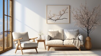 Living Room Design Offers Elegance