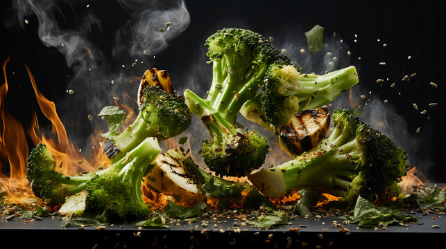 Grilled Broccoli