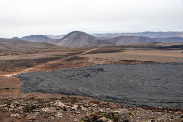 Iceland Volcano - Meradalir - Dry Lava Flow.png