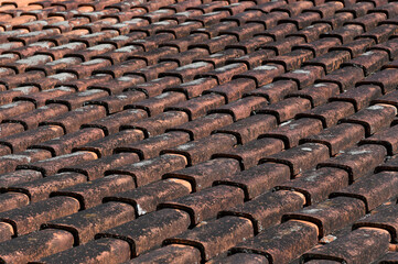 red ceramic roof very popular in Brazil