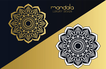 vector luxury mandala Template, Modern Mandala Desing.