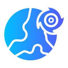 cylone gradient icon