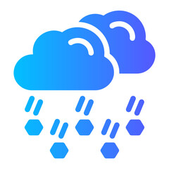 hail gradient icon