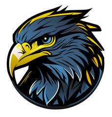 Fototapeta premium eagle cartoon icon