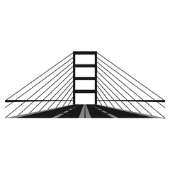 bridge icon vector