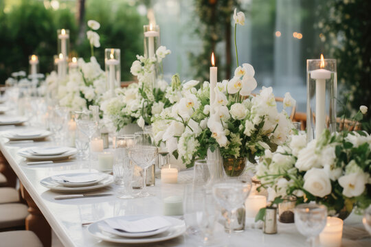 Beautiful Wedding Table Setting