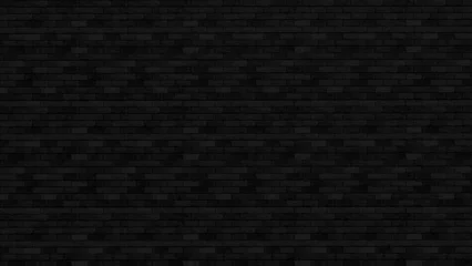 Tuinposter brick expose black white background © Danramadhany
