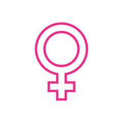Obraz premium Female symbol