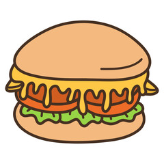 cheeseburger sandwich