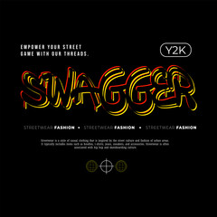 Streetwear, Urban Style, Hip Hop, Text Slogan. Vector Pattern Design. for Screen Printing T-shirts, Jackets, Or Posters.	