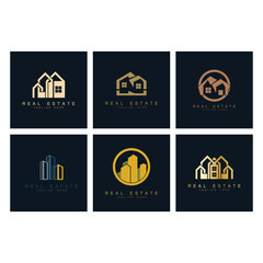 simple real estate logo design,building,skyscraper,property business,apartment,architecture vector