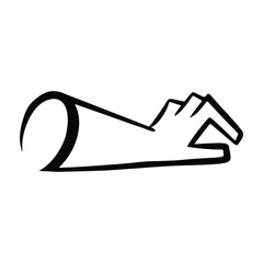 Hand Illustrator Vector Design