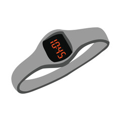 Plastic Watch Illustrator Vector Design