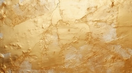 Glamorous Gold Accents: Concrete Cracked Color Wallpaper