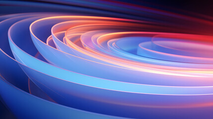 Organic form panorama wallpaper background with Light effect natural and glossy material Concept for business design