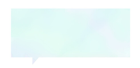 Obraz premium 水彩風 グラデーション 模様 パステルカラー ふきだし