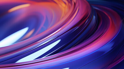 Organic form panorama wallpaper background with Light effect natural and glossy material Concept for business design