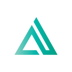 Monogram design vector logo. Monogram initial letter mark A logo design. Monogram design vector logo. Monogram initial letter mark A logo design simple A monogram