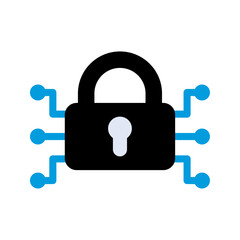 Lock icon. sign for mobile concept and web design. vector illustration