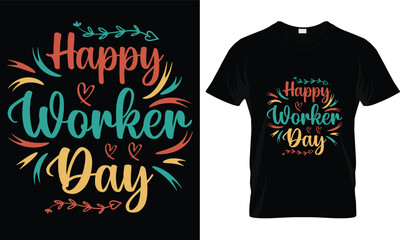 Social worker t-shirt design vector.


