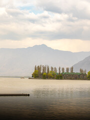 The fascinating view of Dal Lake.