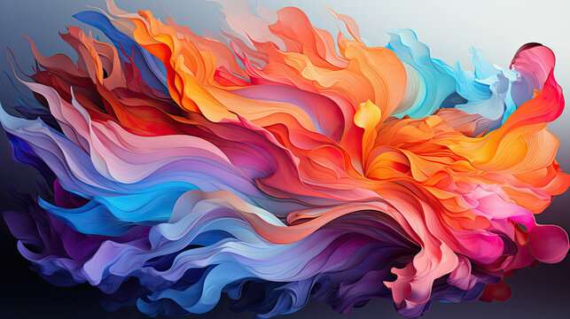 Energy flow-focused abstract background with swirling lines, circular shapes, and vibrant colors representing the movement and vitality of energy. Energetic and electrifying color palettes enhance the