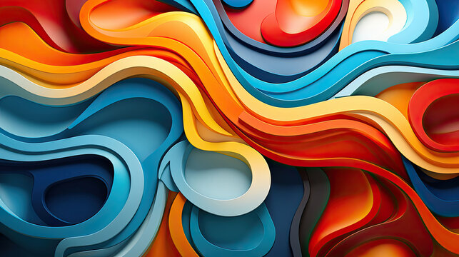 Unity-themed abstract artwork