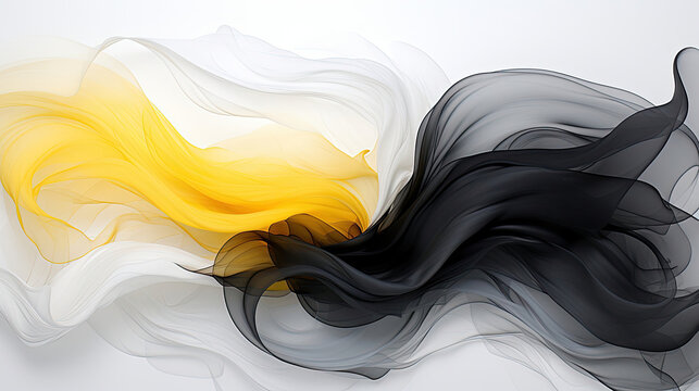 Abstract exploration of duality through contrasting elements