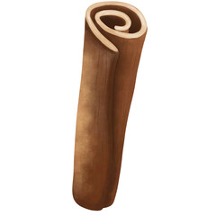 Festive watercolor cinnamon illustrations.