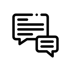 dialogue line icon