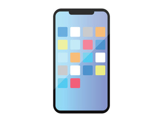 アプリが並んでいるスマホの画面 © ayataka