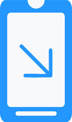 clean modern smartphone icon