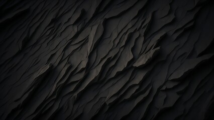 Close up of a black rock texture Majestic Mountain Surface with Nature's Cracks"