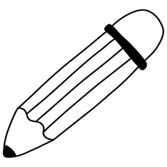 pencil and eraser