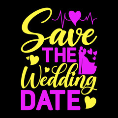 Wedding T Shirt Design, Wedding Apparel Design, Wedding Cloth Design, Bride And Groom Svg,