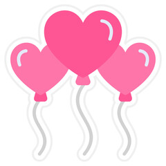 Balloons Icon