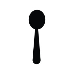 spoon and fork icon vector